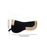 Maxbell Saddle Pad for Horse Practical Soft Non Slip Dressage Pad for Outdoor Sports