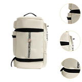 Maxbell Ski Backpack Stylish Adults Ski Boot Bag for Yoga Cycling Outdoor Activities Beige