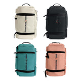 Maxbell Ski Backpack Stylish Adults Ski Boot Bag for Yoga Cycling Outdoor Activities Beige