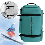 Maxbell Ski Backpack Stylish Adults Ski Boot Bag for Yoga Cycling Outdoor Activities Green