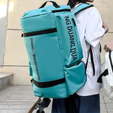 Maxbell Ski Backpack Stylish Adults Ski Boot Bag for Yoga Cycling Outdoor Activities Green