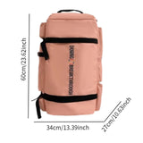 Maxbell Ski Backpack Stylish Adults Ski Boot Bag for Yoga Cycling Outdoor Activities Pink
