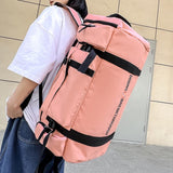 Maxbell Ski Backpack Stylish Adults Ski Boot Bag for Yoga Cycling Outdoor Activities Pink