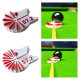 Billiard Table Aiming Trainer Training Aid for Games Billiards Club Enthusiasts 30 Degree