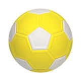 Maxbell Soccer Ball Size 5 Lightweight Training Ball for Practice Recreation Outdoor Yellow and White