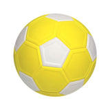 Maxbell Soccer Ball Size 5 Lightweight Training Ball for Practice Recreation Outdoor Yellow and White