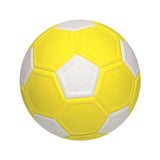 Maxbell Soccer Ball Size 5 Lightweight Training Ball for Practice Recreation Outdoor Yellow and White