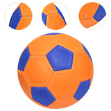 Maxbell Soccer Ball Size 5 Lightweight Training Ball for Practice Recreation Outdoor Orange and Blue