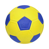Maxbell Soccer Ball Size 5 Lightweight Training Ball for Practice Recreation Outdoor Yellow and Blue