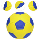 Maxbell Soccer Ball Size 5 Lightweight Training Ball for Practice Recreation Outdoor Yellow and Blue