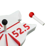 Maxbell Snooker Aiming Trainer Accessories for Traveling Enthusiasts Pool Practicing 30 Degree