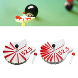 Maxbell Snooker Aiming Trainer Accessories for Traveling Enthusiasts Pool Practicing 30 Degree