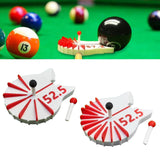 Maxbell Snooker Aiming Trainer Accessories for Traveling Enthusiasts Pool Practicing 30 Degree