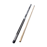 Billiard Pool Cue 145cm Two Section Split Pool Stick for House Pool Game Bar