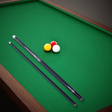 Maxbell Pool Cue Stick Portable 2 Sections Fashion Pool Stick for Game Bar Men Women