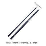 Maxbell Pool Cue Stick Portable 2 Sections Fashion Pool Stick for Game Bar Men Women