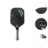 Maxbell Pickleball Paddle Pickleball Racquet Professional Grade Practice Lightweight Gray