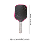 Maxbell Pickleball Paddle Pickleball Racquet Professional Grade Practice Lightweight Rose Red