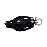Maxbell Lifting Pulley Smooth Bearing Deck Rigging Pulley Block for Yacht Boat Kayak 100mmx50mm