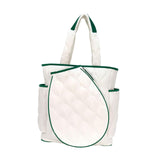 Pickleball Backpack Down Professional Tennis Tote Bag Fitness Pickleball Bag White