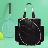 Pickleball Backpack Down Professional Tennis Tote Bag Fitness Pickleball Bag Black