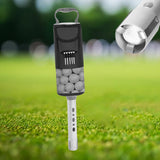Maxbell Golf Ball Retriever Tube with 5 Golf Tees for Men Enthusiasts Outdoor Sports