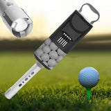 Maxbell Golf Ball Retriever Tube with 5 Golf Tees for Men Enthusiasts Outdoor Sports