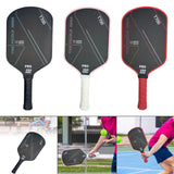 Carbon Fiber Pickleball Paddle Pickleball Racket for Power Practice Rotation Green