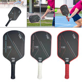 Carbon Fiber Pickleball Paddle Pickleball Racket for Power Practice Rotation Green