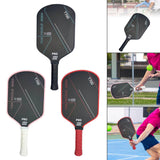 Carbon Fiber Pickleball Paddle Pickleball Racket for Power Practice Rotation Green