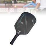 Carbon Fiber Pickleball Paddle Pickleball Racket for Power Practice Rotation Green