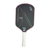 Carbon Fiber Pickleball Paddle Pickleball Racket for Power Practice Rotation Pink