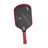 Carbon Fiber Pickleball Paddle Pickleball Racket for Power Practice Rotation Red