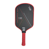 Carbon Fiber Pickleball Paddle Pickleball Racket for Power Practice Rotation Red