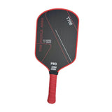 Carbon Fiber Pickleball Paddle Pickleball Racket for Power Practice Rotation Red