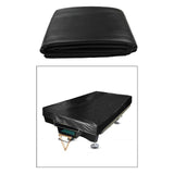 Maxbell Pool Table Cover Practical Weatherproof Water Resistant Pool Table Protector Black 9ft