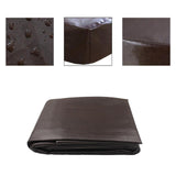 Maxbell Pool Table Cover Practical Weatherproof Water Resistant Pool Table Protector Brown 7ft