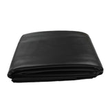 Maxbell Pool Table Cover PU Leather Waterproof Protective Cover Pool Table Protector Black 12ft