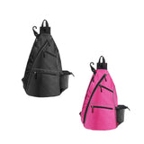 Maxbell Pickleball Bag Backpack Portable Zipper Closure Casual Pickleball Paddle Bag Black
