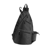 Maxbell Pickleball Bag Backpack Portable Zipper Closure Casual Pickleball Paddle Bag Black