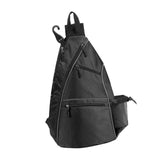 Maxbell Pickleball Bag Backpack Portable Zipper Closure Casual Pickleball Paddle Bag Black