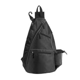 Maxbell Pickleball Bag Backpack Portable Zipper Closure Casual Pickleball Paddle Bag Black
