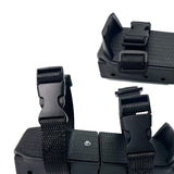 Maxbell Ski Shoes Stable Short Ski Skates for Downhill Outdoor Activities Snow Parks Black Boxed