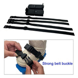 Maxbell Ski Shoes Stable Short Ski Skates for Downhill Outdoor Activities Snow Parks Black Boxed