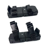 Maxbell Ski Shoes Stable Short Ski Skates for Downhill Outdoor Activities Snow Parks Black Boxed