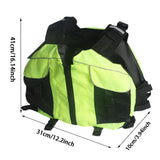 Adults Life Vest Summer Swim Jacket Life Jacket for Fishing Canoeing Surfing Green