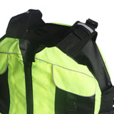 Adults Life Vest Summer Swim Jacket Life Jacket for Fishing Canoeing Surfing Green