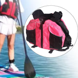 Adults Life Vest Summer Swim Jacket Life Jacket for Fishing Canoeing Surfing Pink