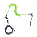 Coiled Surfboard Leash Lightweight Paddle Leash Shortboard Kayak Green