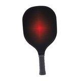 Pickleball Paddle with Comfortable Grip Handle Training Fiberglass Red